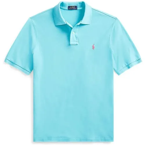 Light Polo Shirt with Collar , male, Sizes: XL, M, L, 2XL - Ralph Lauren - Modalova