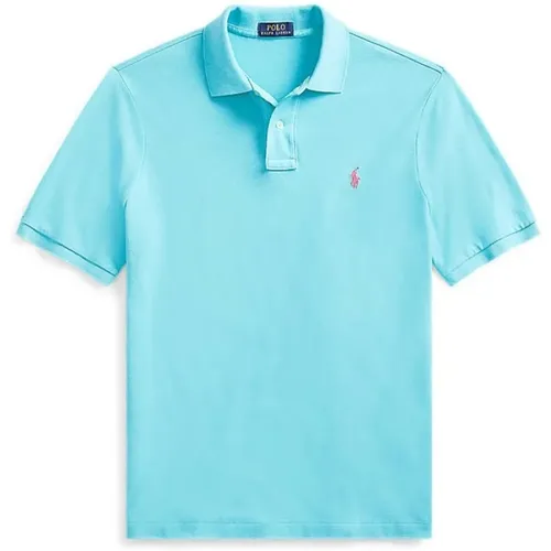 Light Polo Shirt with Collar , male, Sizes: XL, M, S, L, 2XL - Ralph Lauren - Modalova