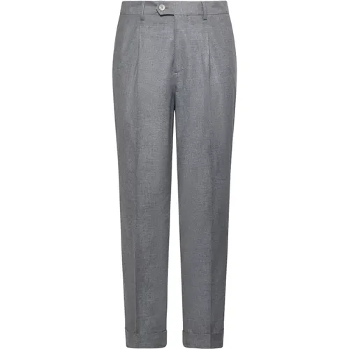 Grey Trousers Elegant Style , male, Sizes: XL - BRUNELLO CUCINELLI - Modalova