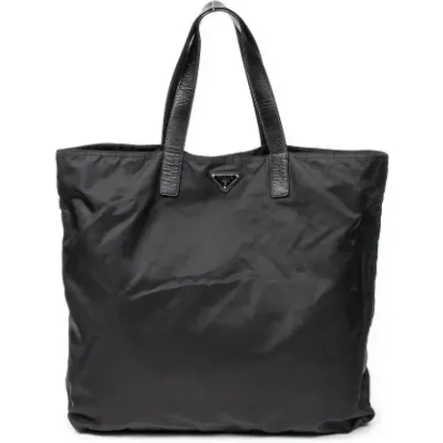 Pre-owned Tote Bags, female, , Size: ONE SIZE Pre-owned Canvas prada-bags - Prada Vintage - Modalova