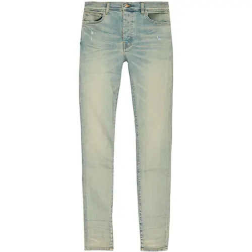 Skinny Jeans with Faded Effect , male, Sizes: W30, W31, W32, W33 - Amiri - Modalova