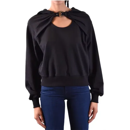 Aw22 Women`s Sweatshirt , female, Sizes: S - Versace Jeans Couture - Modalova
