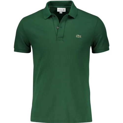 Grünes Poloshirt mit kurzen Ärmeln , Herren, Größe: 4XL - Lacoste - Modalova