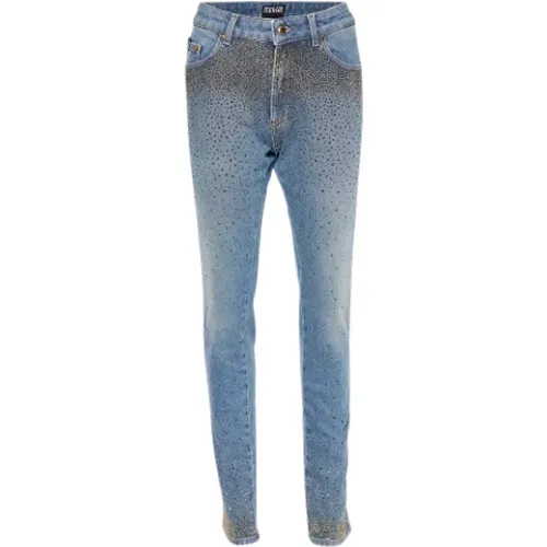 Pre-owned Denim jeans , female, Sizes: L - Versace Pre-owned - Modalova