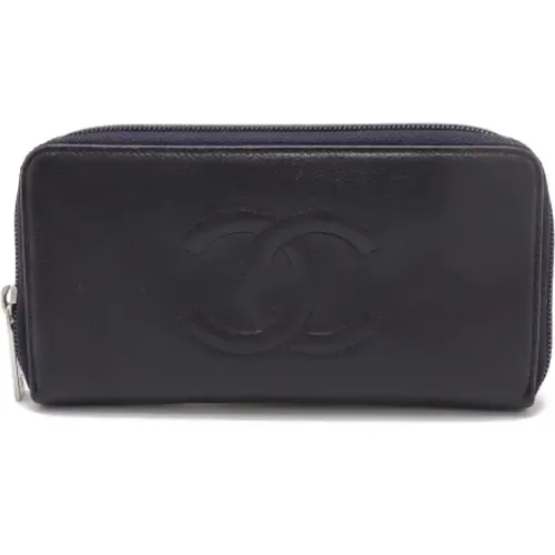 Pre-owned Leather wallets , female, Sizes: ONE SIZE - Chanel Vintage - Modalova