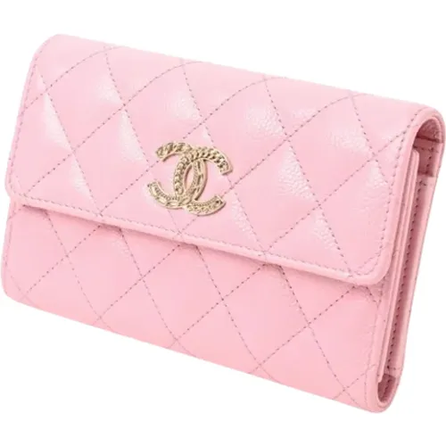 Pre-owned Leather wallets , female, Sizes: ONE SIZE - Chanel Vintage - Modalova