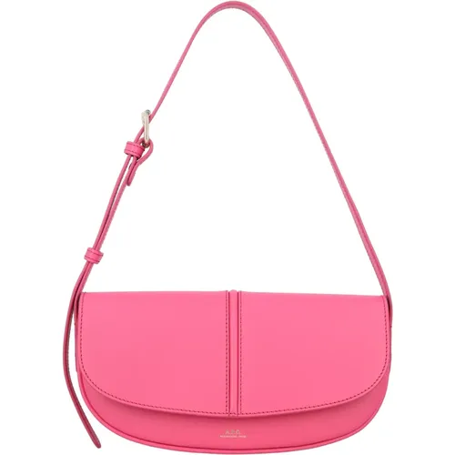 Womens Bags Handbag Fuchsia Ss24 , female, Sizes: ONE SIZE - A.p.c. - Modalova