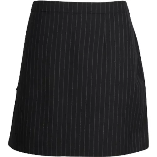 Pre-owned Wool bottoms , female, Sizes: XL - Yves Saint Laurent Vintage - Modalova