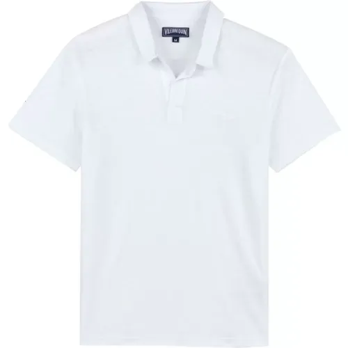 Herren Leinen Jersey Poloshirt , Herren, Größe: 2XL - Vilebrequin - Modalova