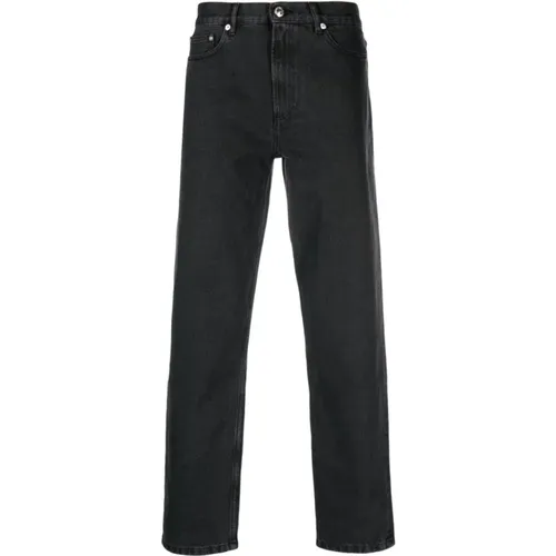 Straight cut denim jeans , male, Sizes: W31, W34, W32, W33, W29 - A.p.c. - Modalova