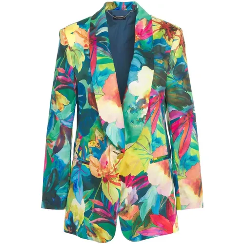 Multi-coloured Blazer for Women , female, Sizes: S - Liu Jo - Modalova