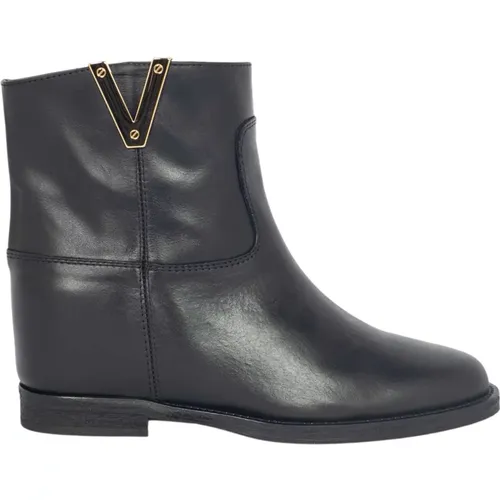 Stiefeletten , Damen, Größe: 37 1/2 EU - Via Roma 15 - Modalova