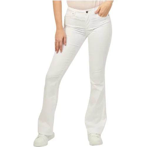 Flare Fit Denim Jeans , female, Sizes: W28, W30, W32, W31, W25, W26, W27 - Emporio Armani - Modalova