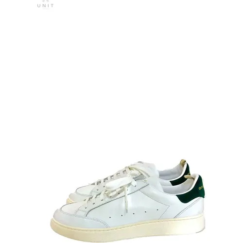 Leichter weiß-grüner Sneaker - Officine Creative - Modalova