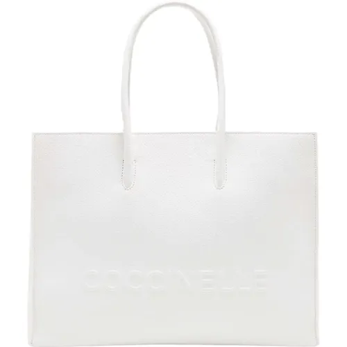 Maxi Logo Trendy Tote Bag , female, Sizes: ONE SIZE - Coccinelle - Modalova