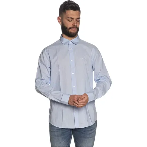 Casual Shirts , male, Sizes: S, M, XL, L - Armani Exchange - Modalova