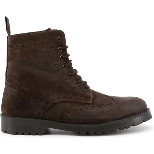 Herren Wildleder Stiefeletten - Duca di Morrone - Modalova