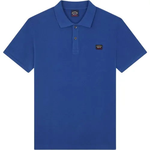 Polo aus Bio-Baumwolle mit Heritage-Logo , Herren, Größe: XL - PAUL & SHARK - Modalova