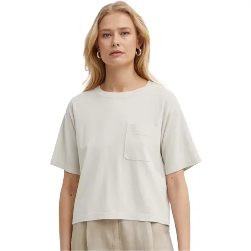 Acro Knit T-shirt , Damen, Größe: L - Max Mara - Modalova