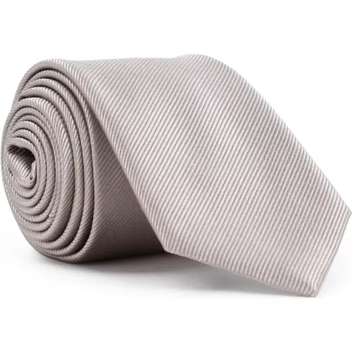 Camel Tie , male, Sizes: ONE SIZE - Giorgio Armani - Modalova