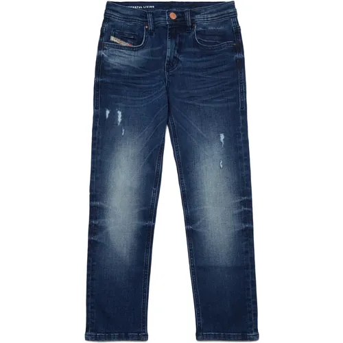 Dunkle schattierte gerade Jeans - 2020 D-Viker - Diesel - Modalova
