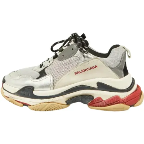 Pre-owned Sneakers, male, , Size: 9 US Pre-owned Mesh sneakers - Balenciaga Vintage - Modalova