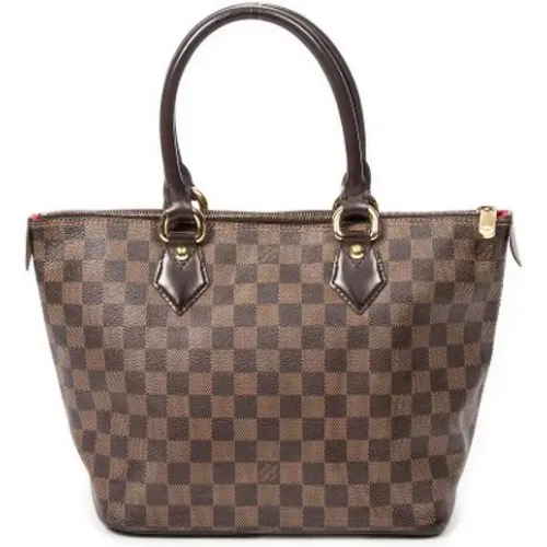 Pre-owned Tote Bags, female, , Size: ONE SIZE Pre-owned Canvas handbags - Louis Vuitton Vintage - Modalova