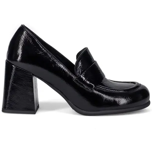 Elegante schwarze flache Schuhe - Sangiorgio - Modalova