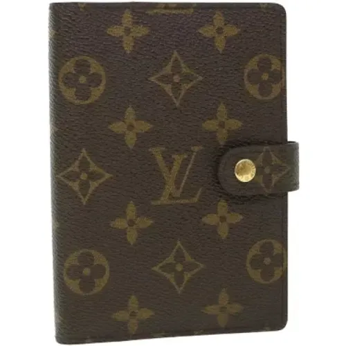 Pre-owned Coated canvas home-office , female, Sizes: ONE SIZE - Louis Vuitton Vintage - Modalova