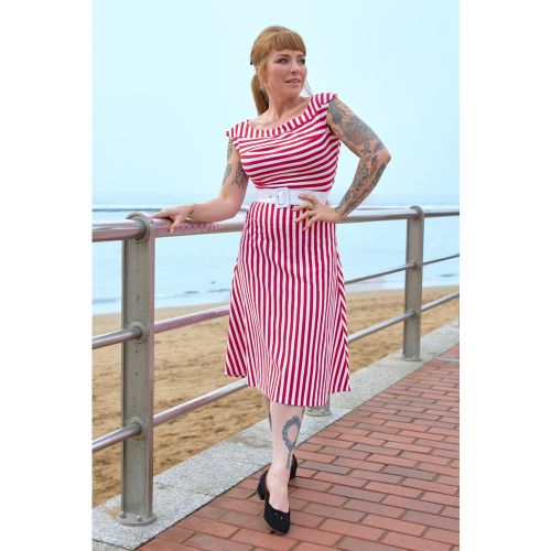 Robe rayée Juliette-Rose en et - miss candyfloss - Modalova