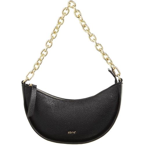 Pochettes - Schultertasche Moon/ Black/Gold - Gr. unisize - in - für Damen - abro - Modalova