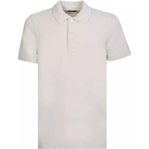 Cotton Pique-Weave Polo Shirt - Größe 52 - Tom Ford - Modalova