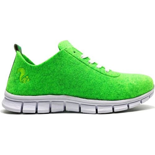 Low-Top Sneaker - ® PET Sneaker neon green vegan aus recycel - Gr. 36 (EU) - in - für Damen - thies - Modalova