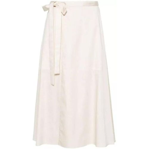 Alix Light Beige Cotton Skirt - Größe 36 - joseph - Modalova