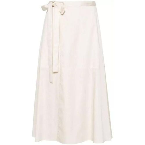 Alix Light Beige Cotton Skirt - Größe 40 - joseph - Modalova