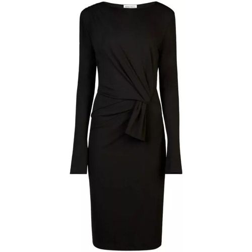 Black Fluid Jersey Midi Dress - Größe 36 - black - Nina Ricci - Modalova