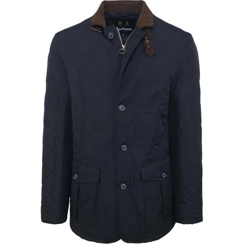 Veste matelass�e Lutz navy Col montant 2 fentes - Größe L - Barbour - Modalova