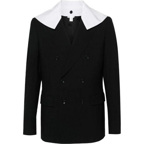 Black Wool Jacket - Größe M - Comme des Garcons - Modalova