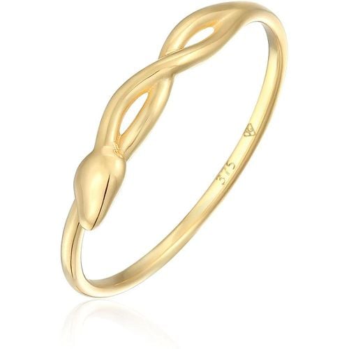 Ringe - Ring Schlange Infinity 375 Gelbgold - Gr. 52 MM - in - für Damen - Elli - Modalova