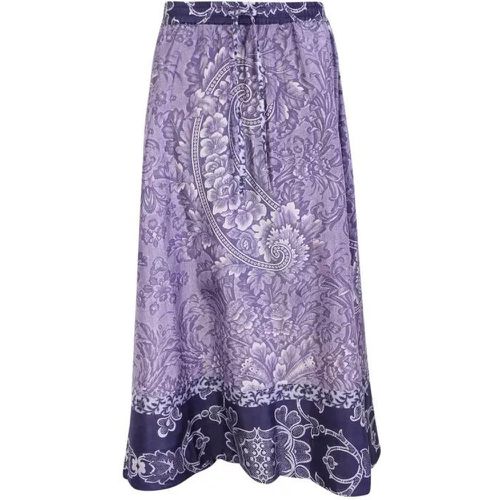 Midi Bresson Purple Skirt - Größe L - purple - Pierre-Louis Mascia - Modalova