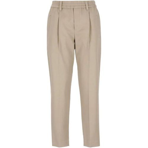 Cotton Pants - Größe 40 - BRUNELLO CUCINELLI - Modalova