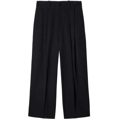 Black Wool Tailored Trousers - Größe 48 - Off-White - Modalova