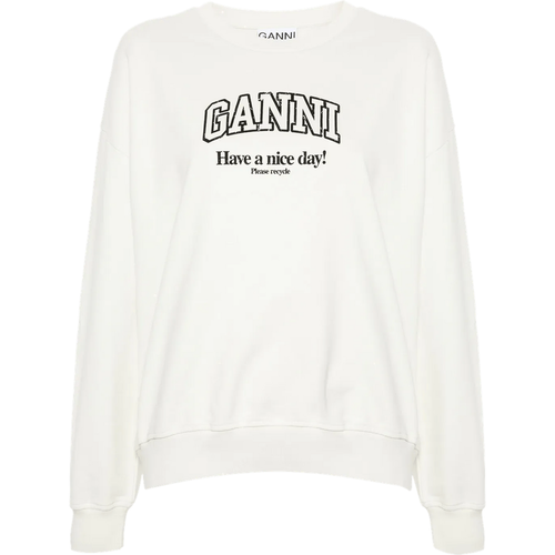 Sweatshirt mit Logo-Print - Größe L/XL - Ganni - Modalova