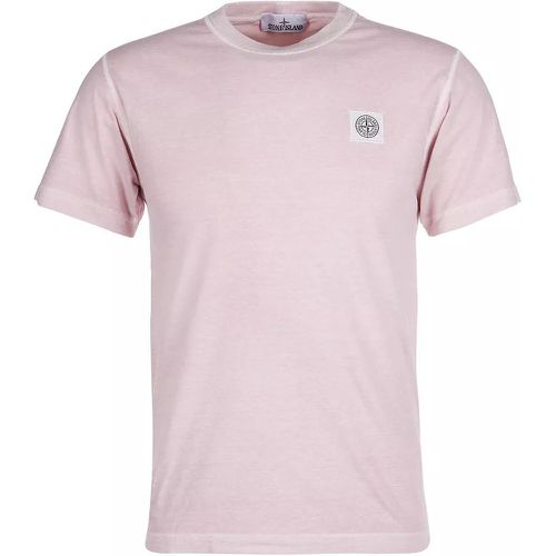 T Shirt - Größe L - pink - Stone Island - Modalova