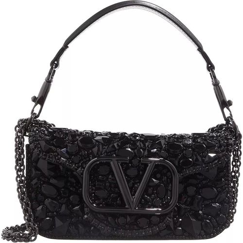 Crossbody Bags - Small Logo Shoulder Bag With Crystals - Gr. unisize - in - für Damen - Valentino Garavani - Modalova