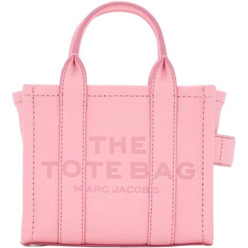 Totes & Shopper - The Mini Leather Tote Bag - Gr. unisize - in Rosa - für Damen - Marc Jacobs - Modalova