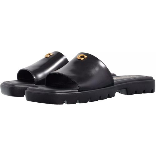 Slipper & Pantoletten - Florence Leather Sandal - Gr. 36,5 (EU) - in - für Damen - Coach - Modalova