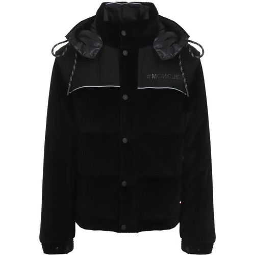 Desot Black Cotton Jacket - Größe 2 - Moncler - Modalova