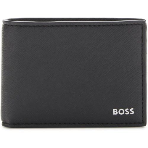 Portemonnaies - Boss BOSS Zwarte Leren Billfold Portemonnee 5 - Gr. unisize - in - für Damen - HUGO - Modalova