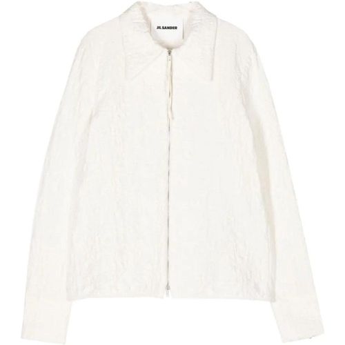 Cotton Logo Jacket - Größe 34 - Jil Sander - Modalova